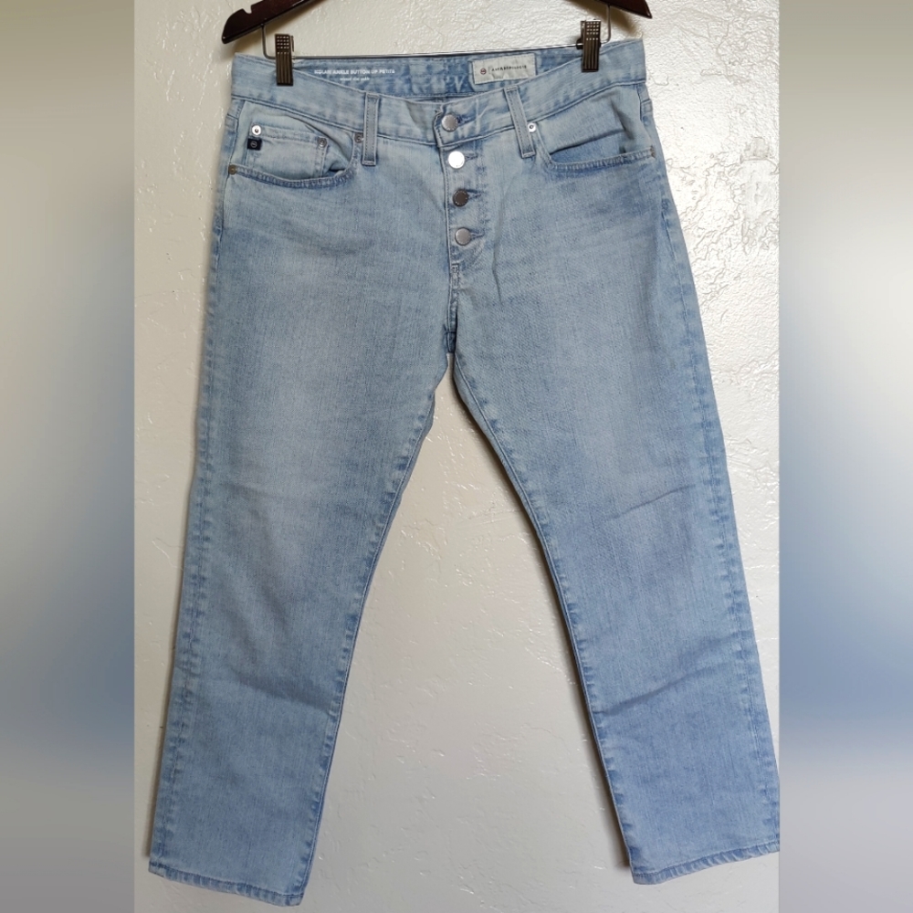 Anthropologie AG Nolan button up jeans, size 29P
